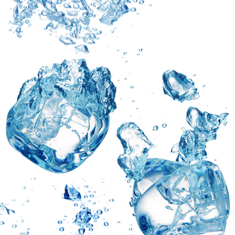 Ice Water Cube Object PNG