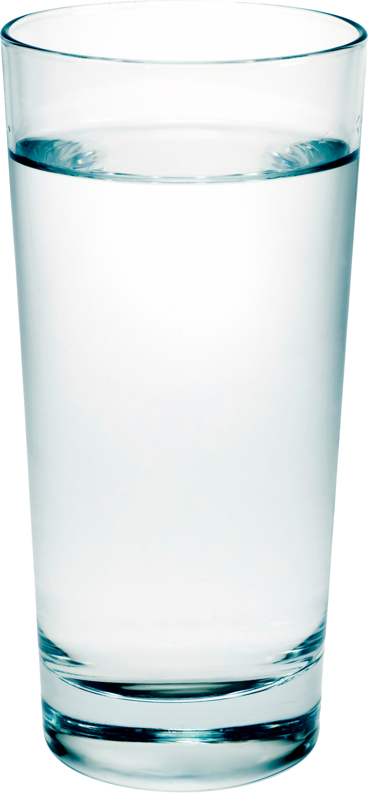 Ice Water Glass Aqua PNG