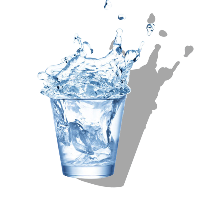 Ice Water Glass Bar PNG
