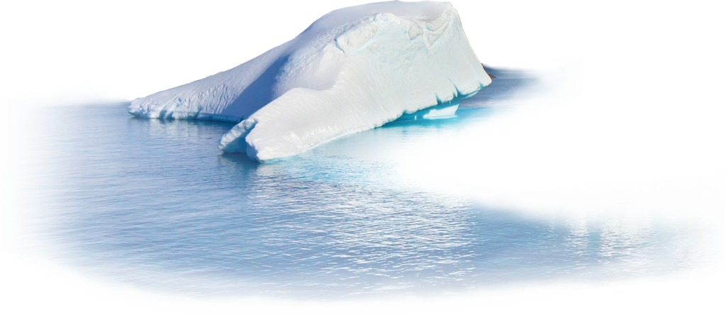 Iceberg Reflection PNG