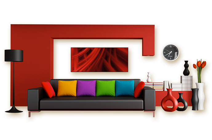 Interior Design Sofa PNG