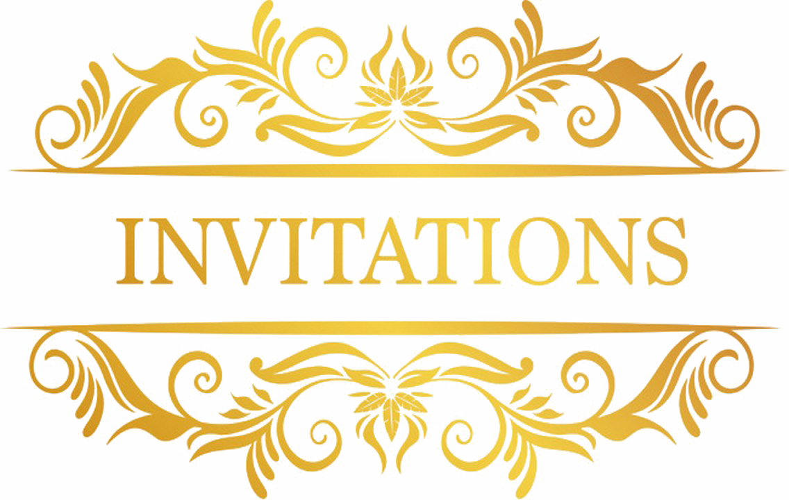 Invitation Card PNG