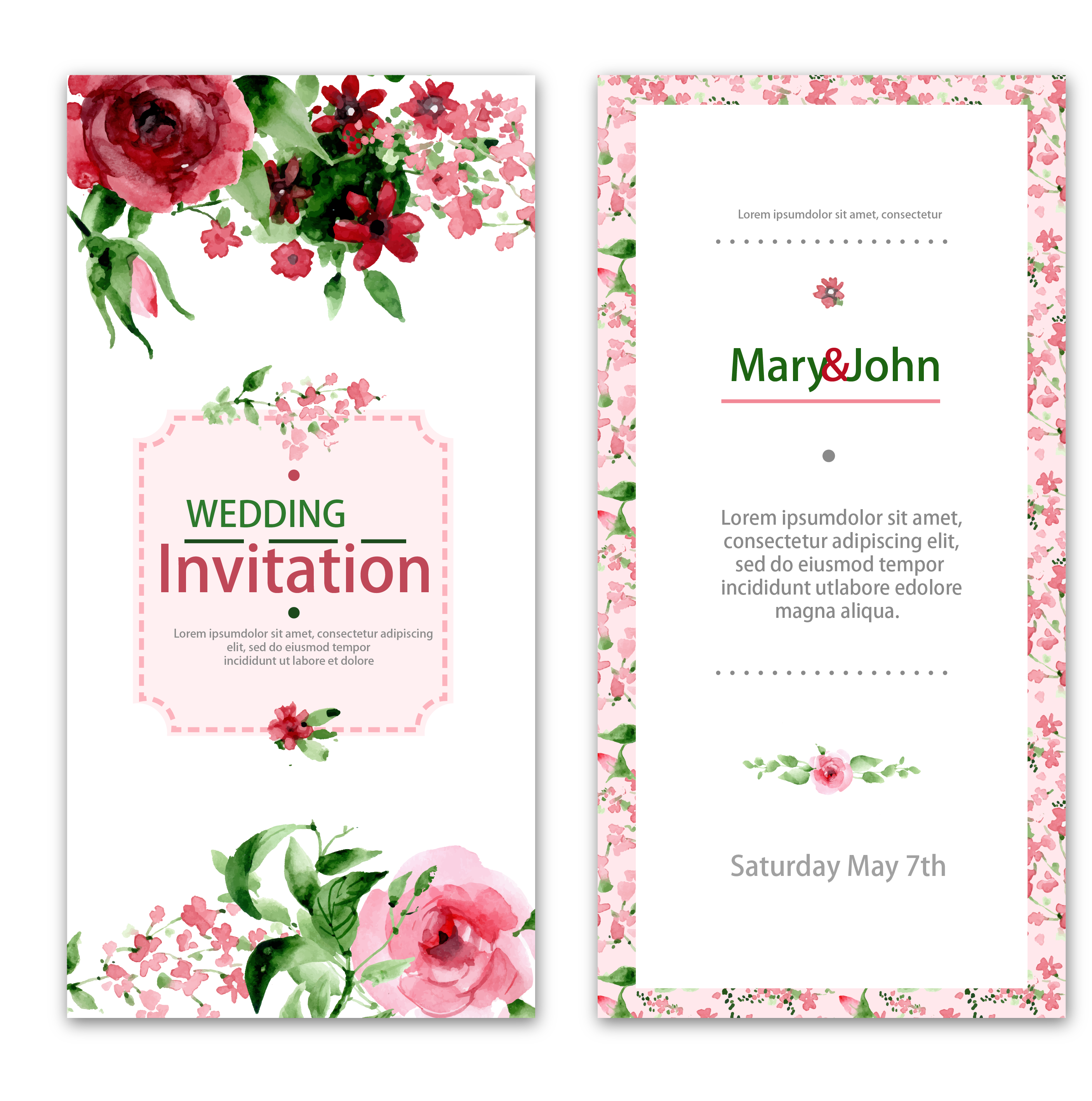 Invitation Marriage PNG