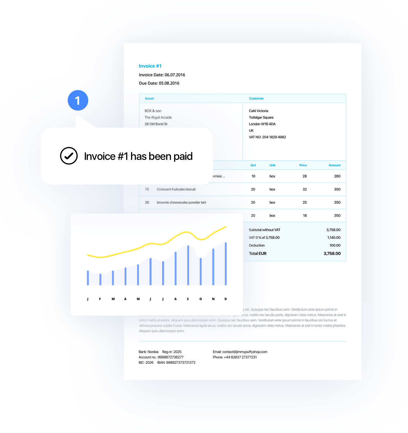 Invoice Notebook PNG