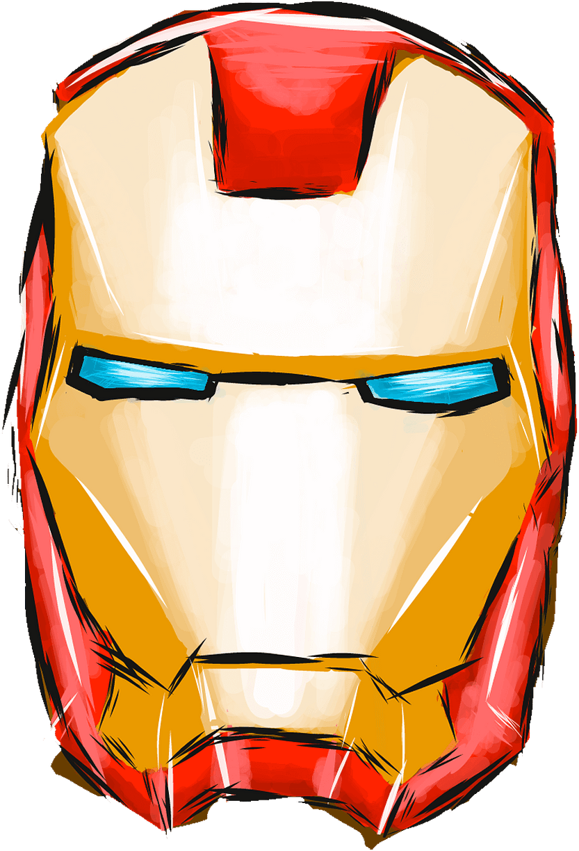 Iron Man Helmet PNG Download Image
