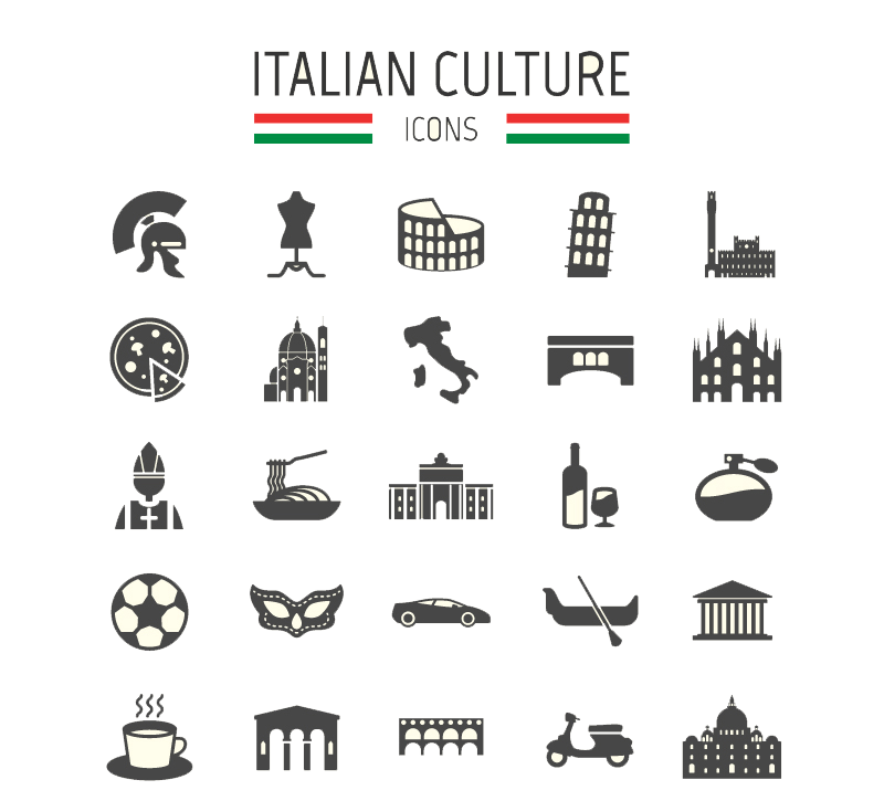 Italy Culture Icon PNG