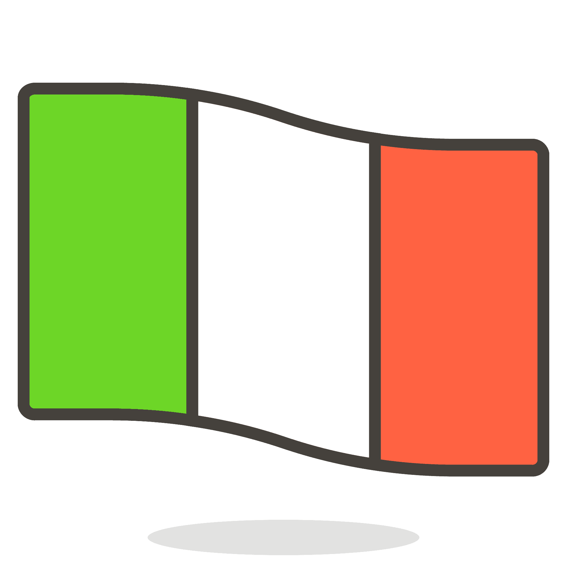 Italy Flag Genoa PNG