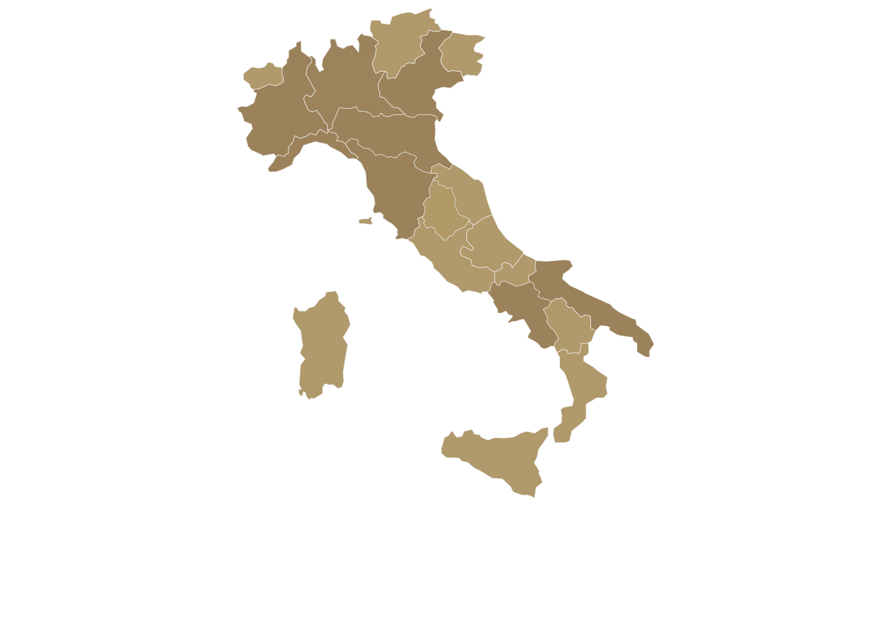 Italy Map Boundaries PNG