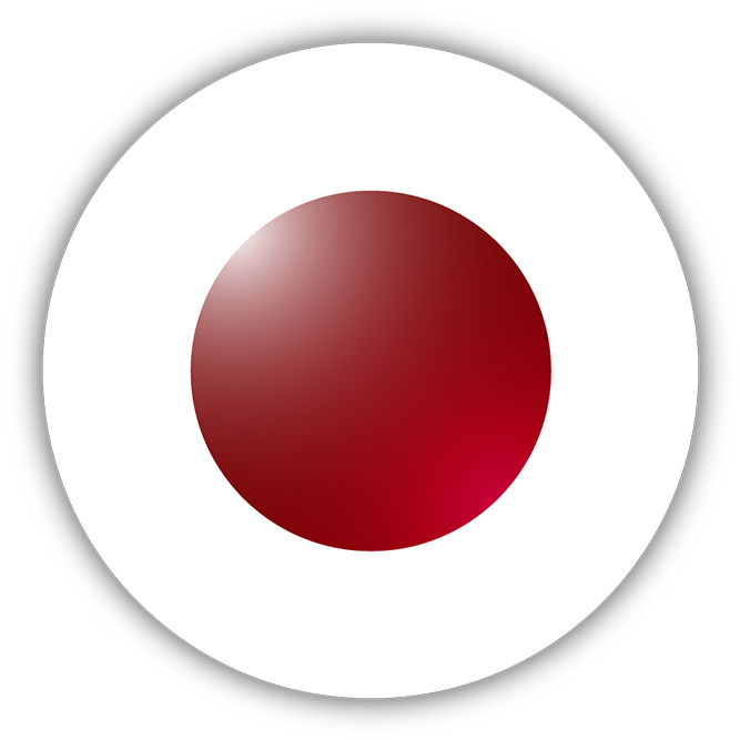 Japonya bayrağı PNG Fotoğraf