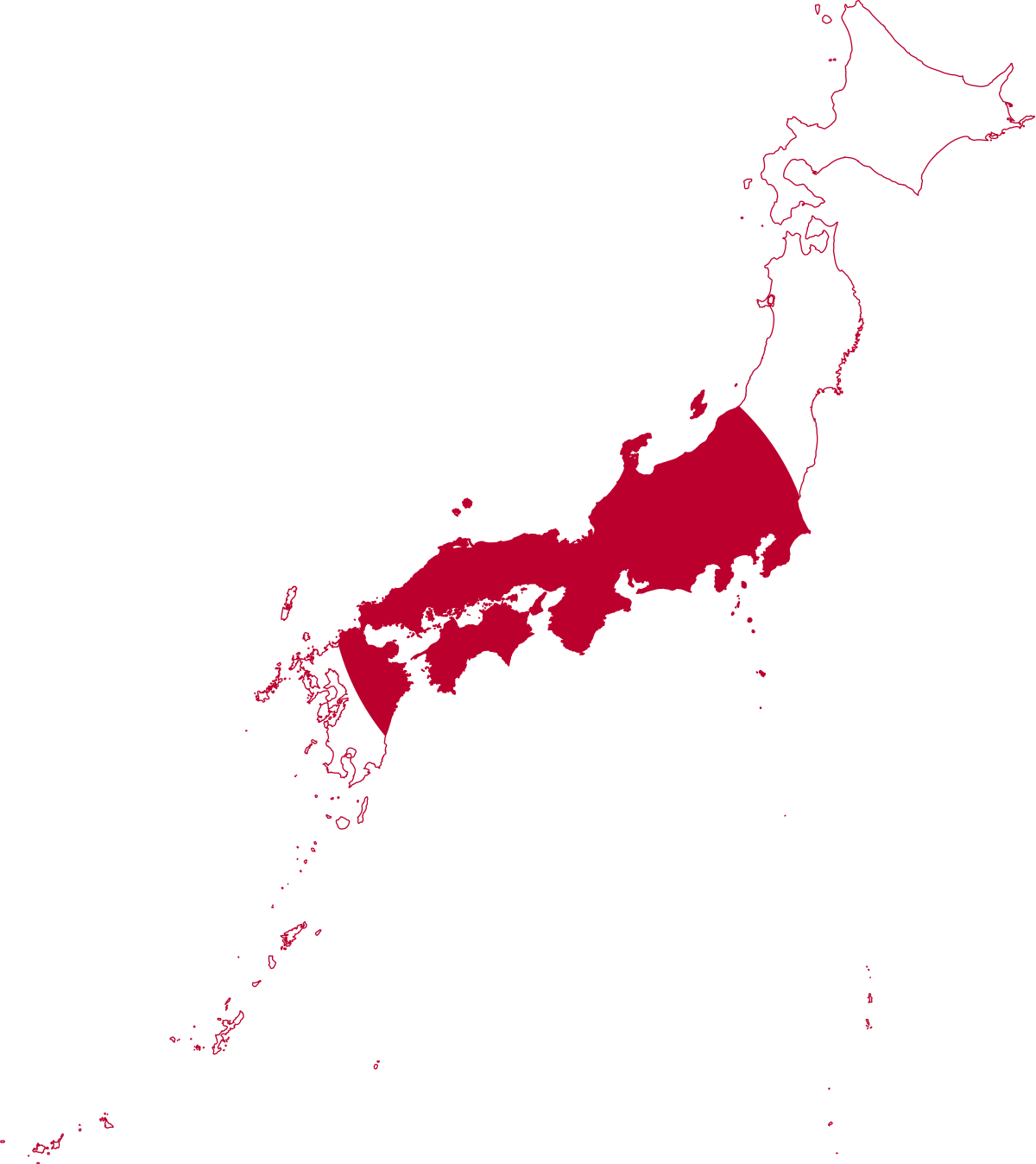 خريطة اليابان PNG الموافقة المسبقة عن علم