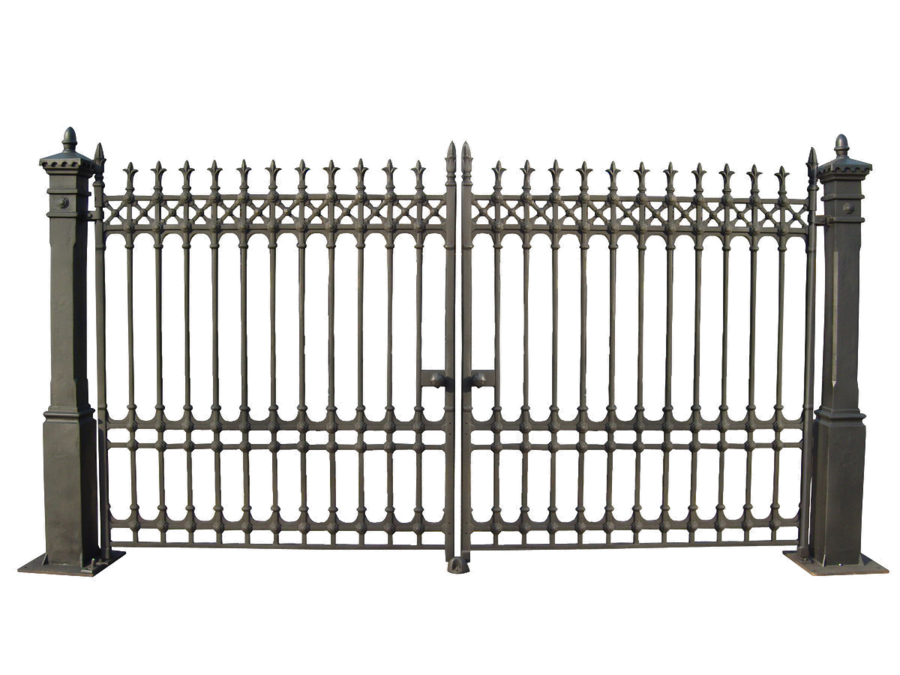 Modern Gate Design Gratis PNG-Afbeelding