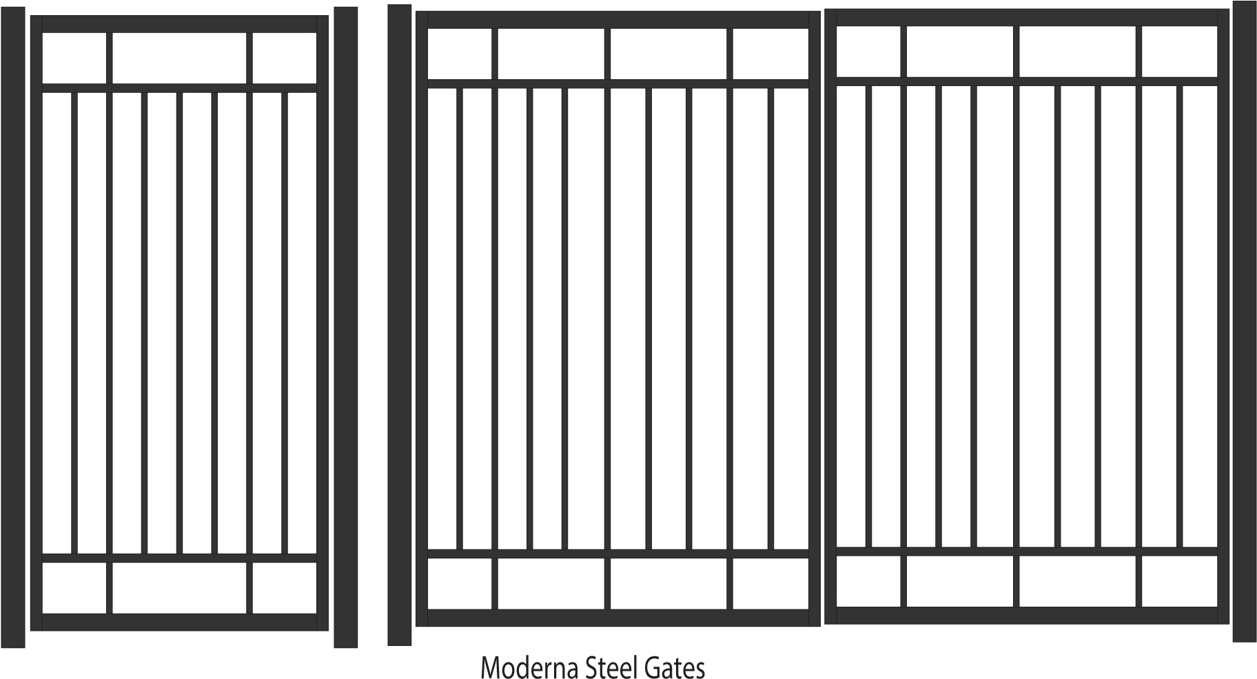 Immagini trasparenti di design moderno gate