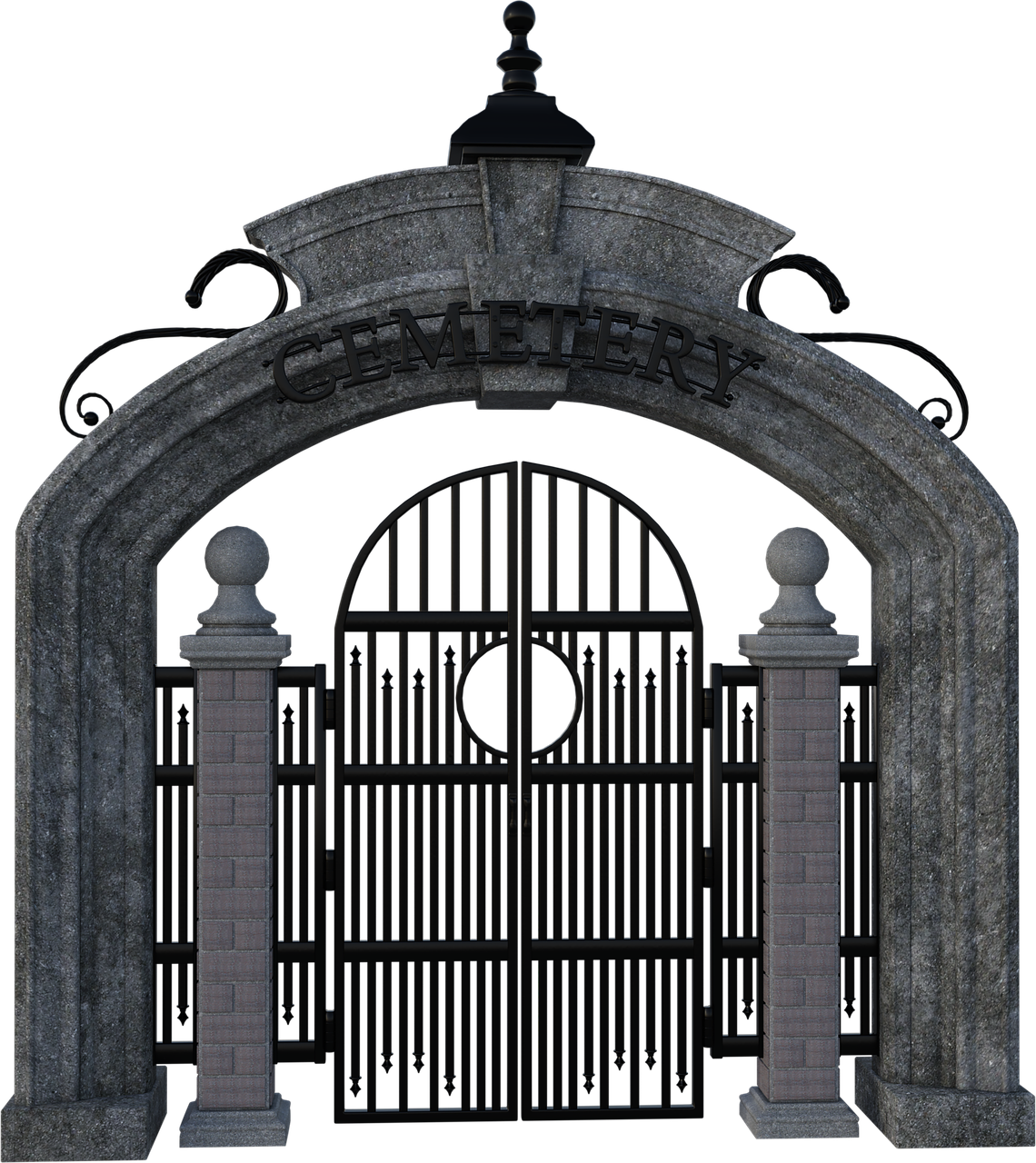 Steel Gate PNG HQ Pic