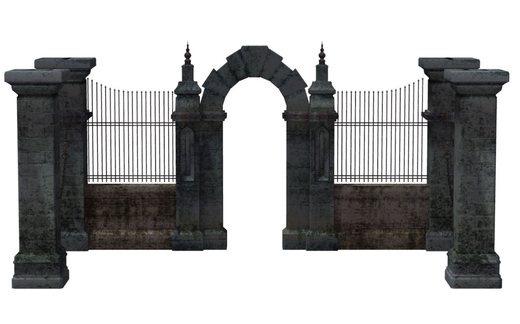 Steel Gate PNG Image HQ