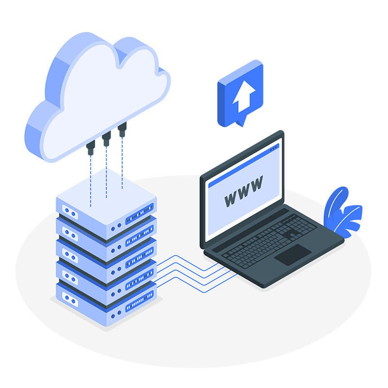 Web Hosting WWW Cloud PNG