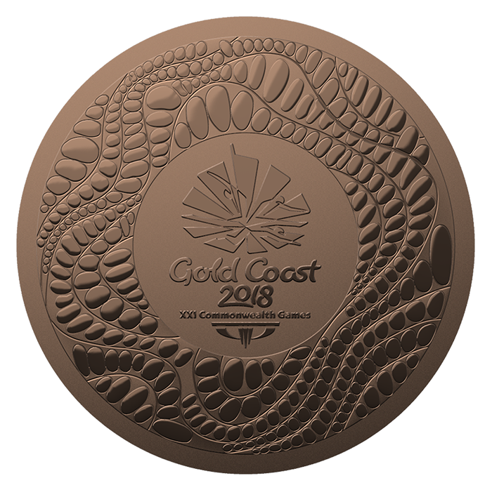 2018 Commonwealth Games Bronze Coin PNG