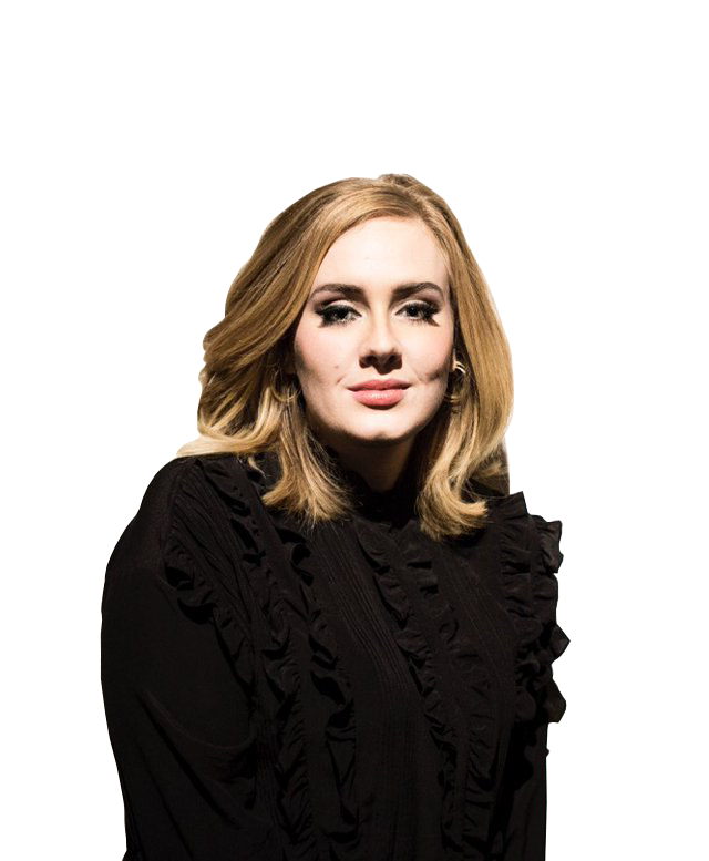 Adele Transparan Gambar