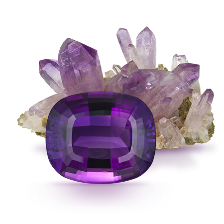 Amethyst PNG Background Image