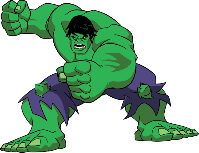 ภาพเคลื่อนไหว Hulk ฟรี PNG