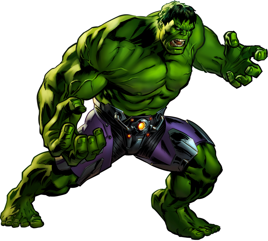 Immagine Trasparente di Hulk PNG animata