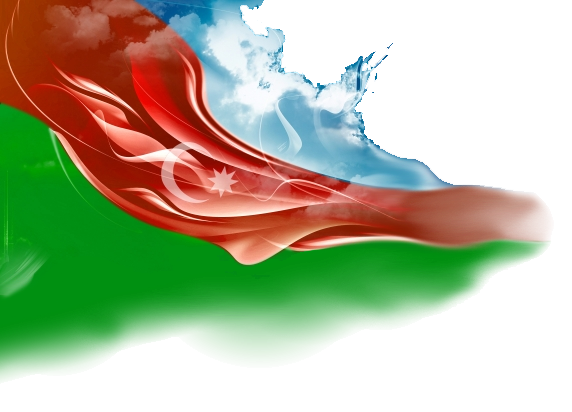 أذربيجان العلم خلفية شفافة PNG