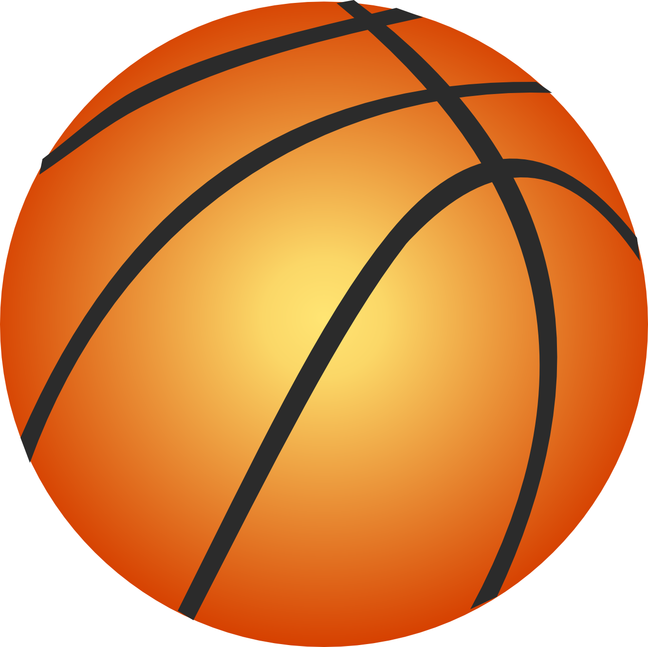 Image de PNG de basketball de haute qualité