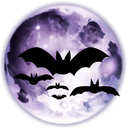 Imagem de alta qualidade de morcego lua PNG