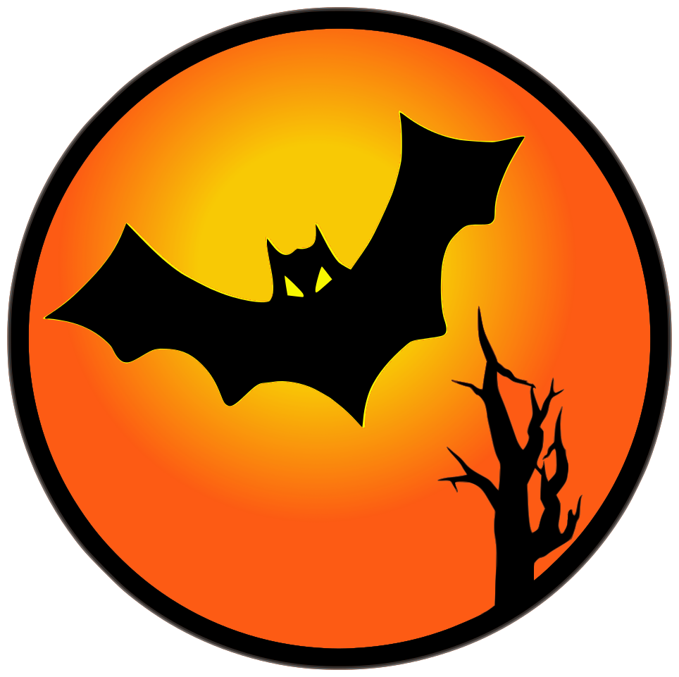 Imagem transparente da lua de morcego