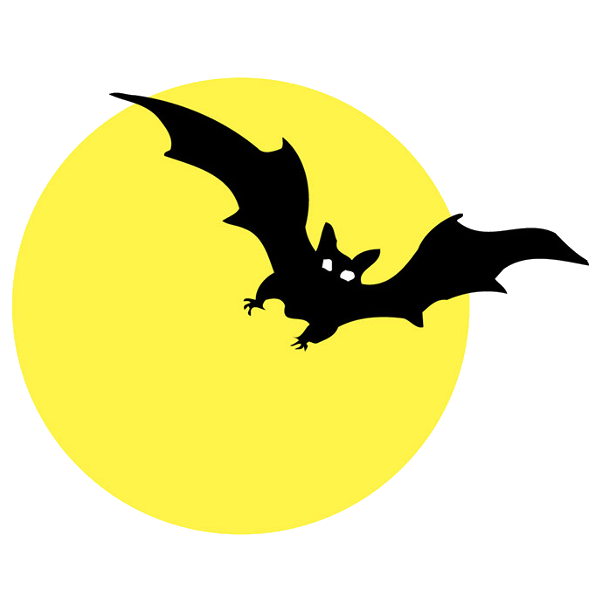 Bat Moon Transparent