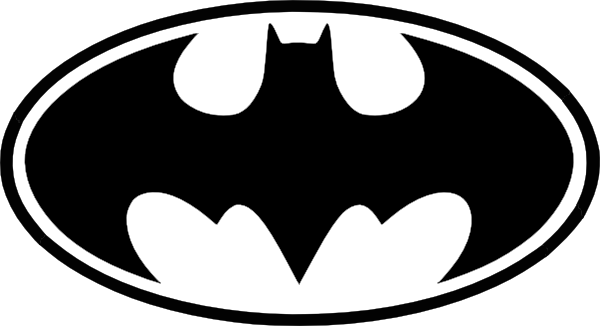 Batman شعار PNG الموافقة المسبقة عن علم