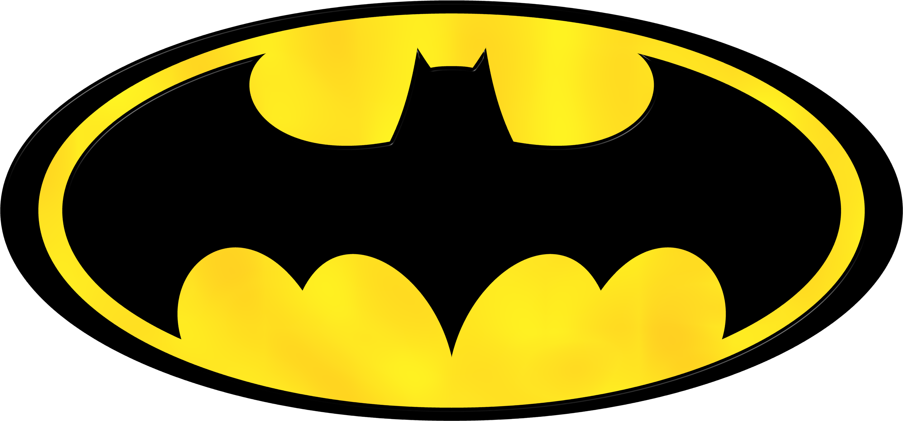 Gambar batman logo PNG