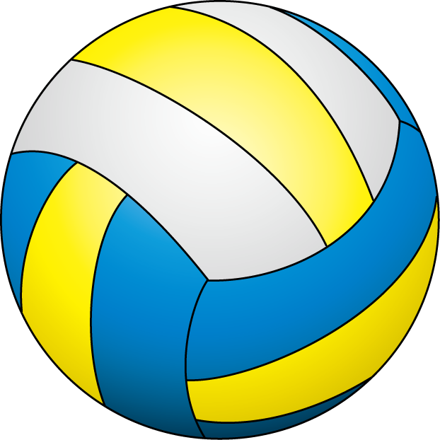Beach Volleyball PNG Image with Transparent Background