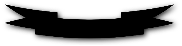 Black Banner PNG Image with Transparent Background