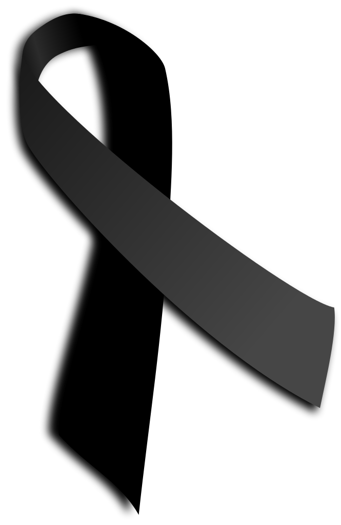 Black Ribbon Transparent Image