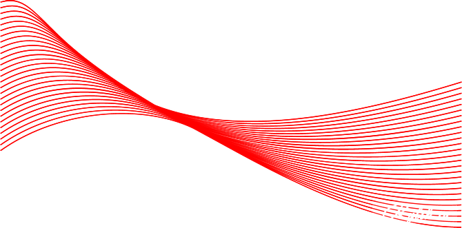 Blood Red Abstract Lines PNG Transparent Image
