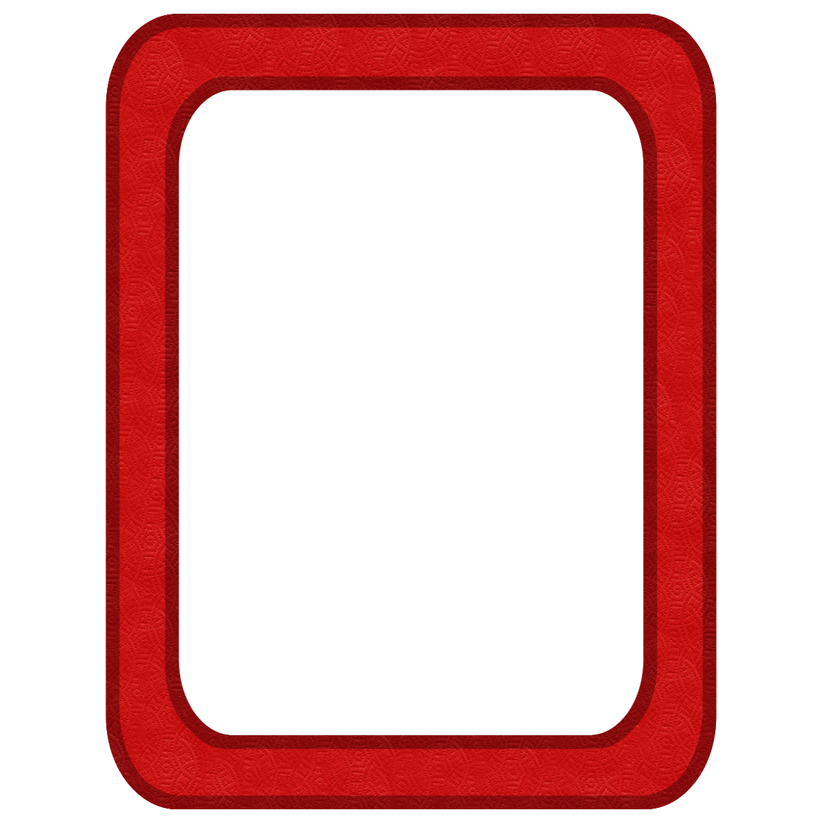Blood Red Frame PNG Background Image