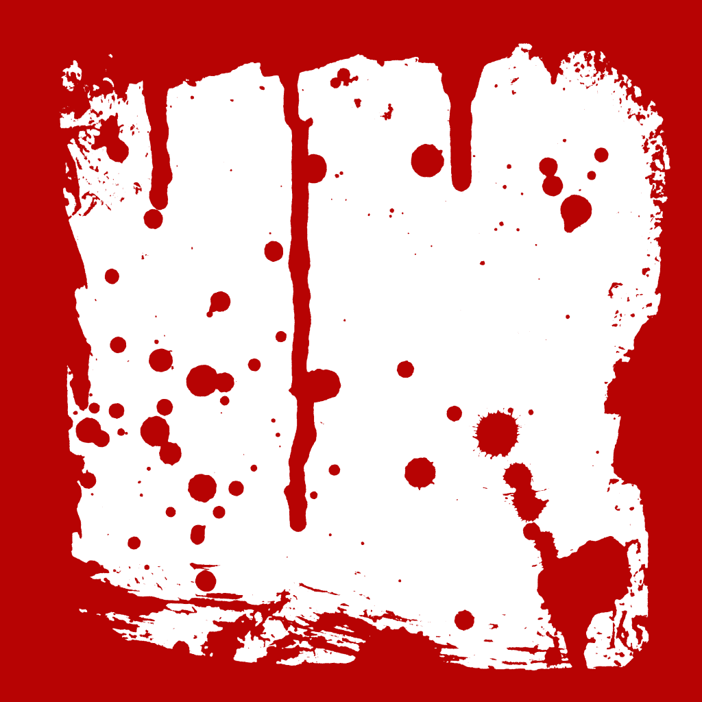 Blood Red Frame PNG Download Image