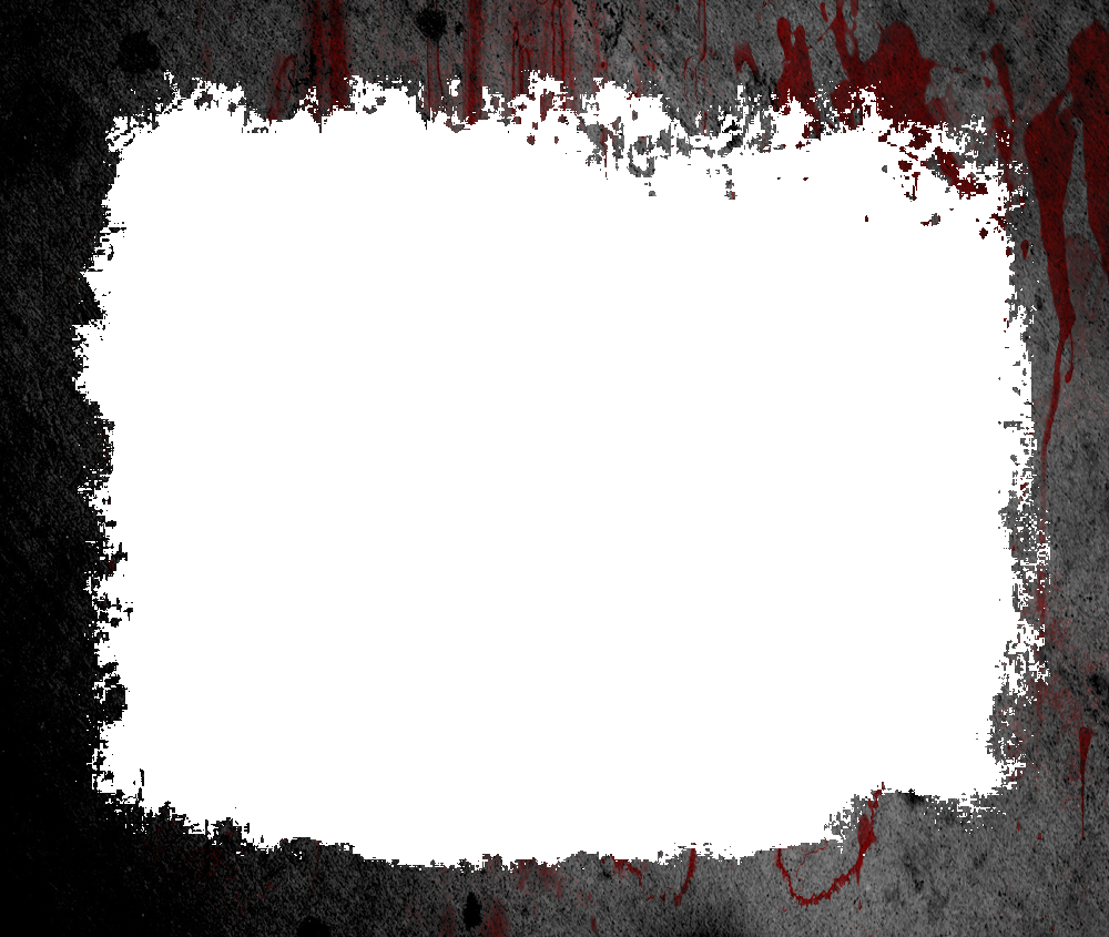 Blood Red Frame Transparent Background PNG | PNG Arts