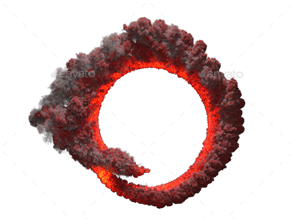 Gambar PNG asap darah merah dengan latar belakang Transparan