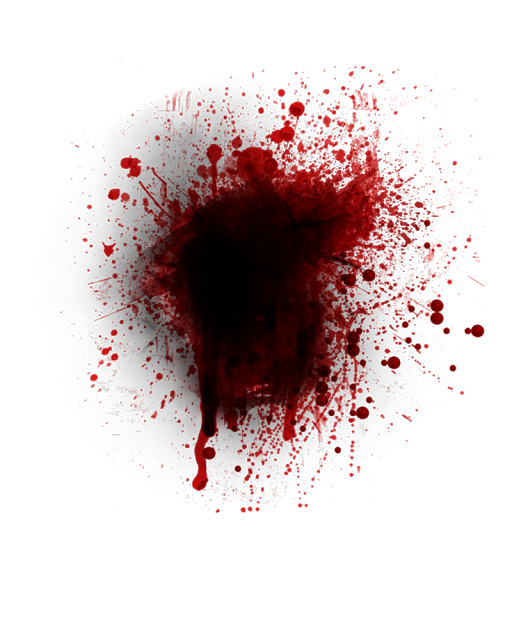 Imagem transparente de fumaça vermelha de sangue