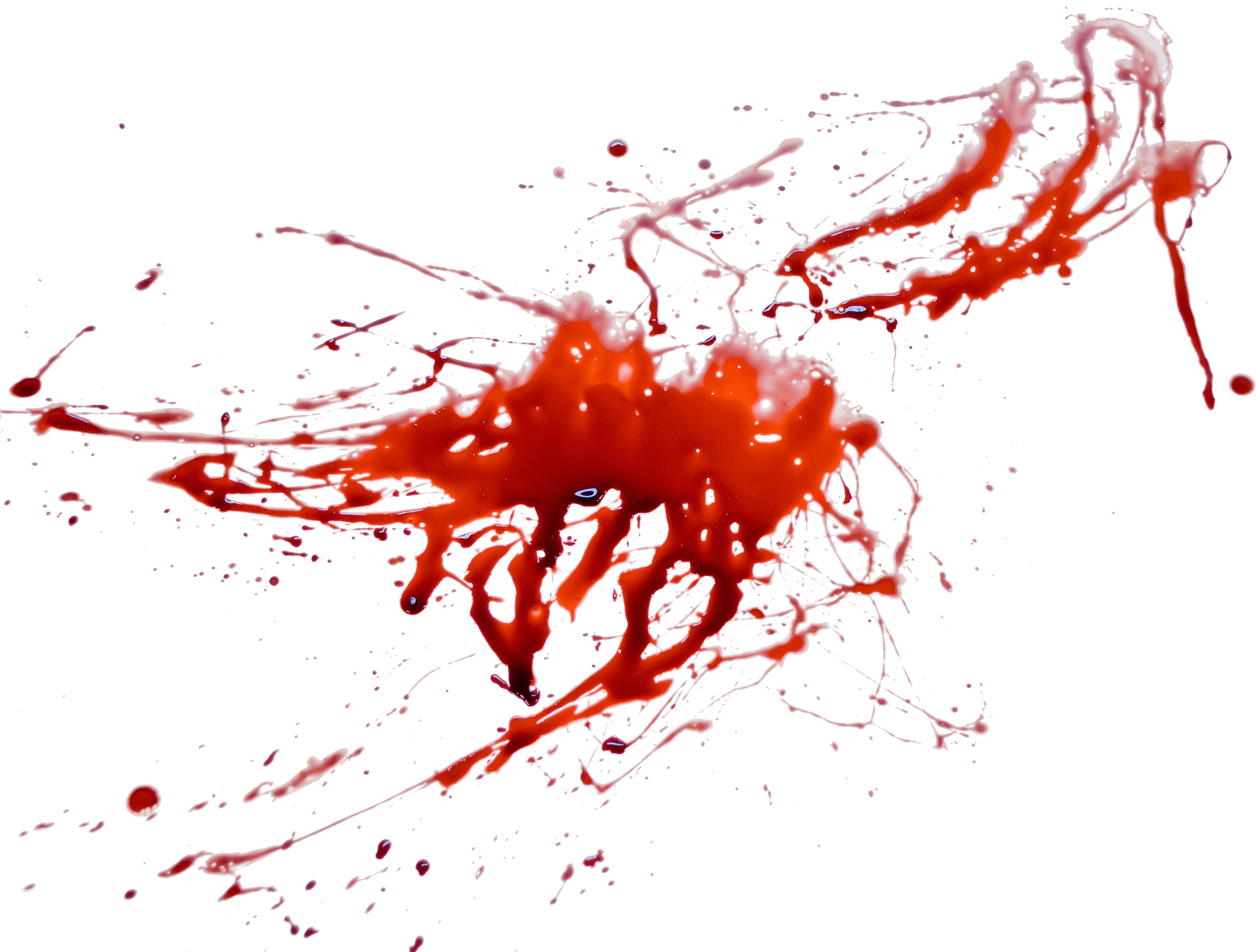 Imagen Transparente de humo rojo de sangre