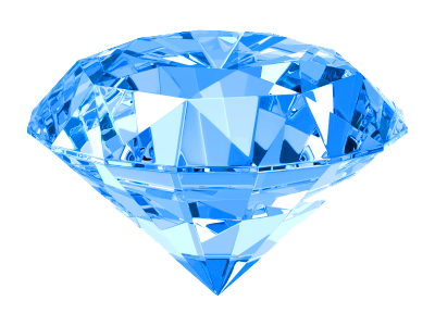 Blue Diamond PNG Pic