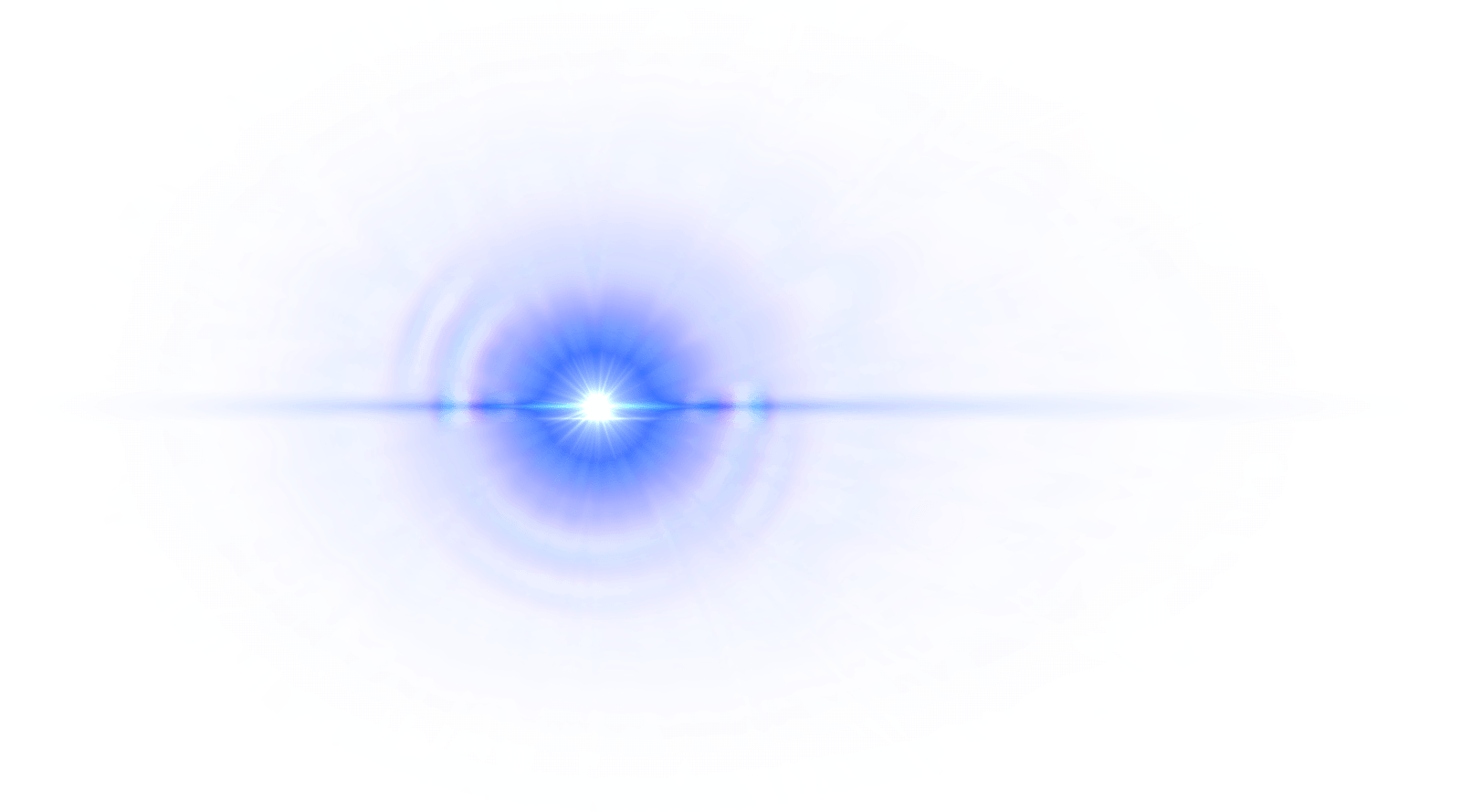 Immagine blu flare PNG