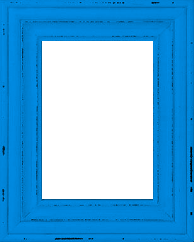 Immagine Trasparente della cornice blu