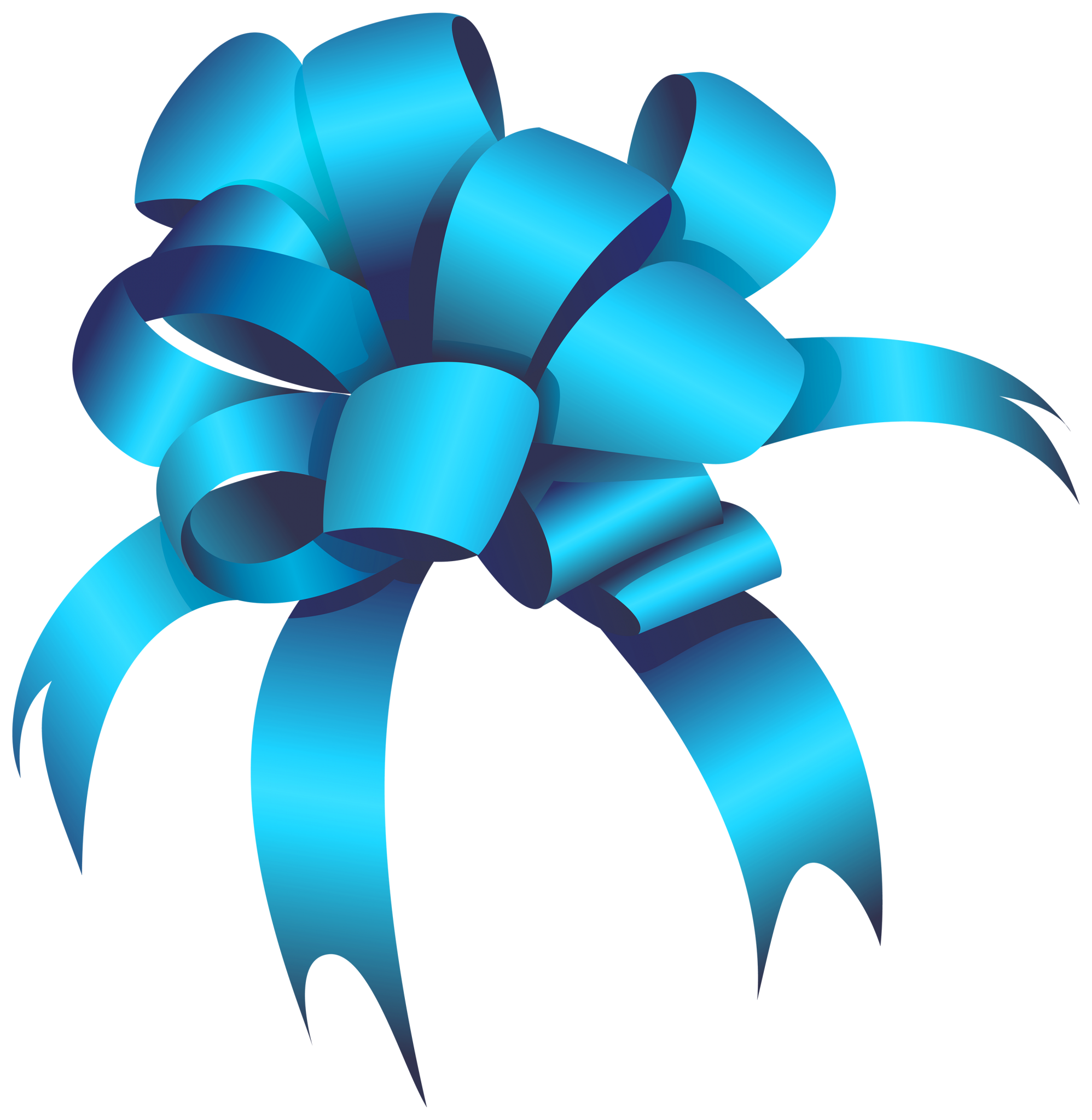 Blue Ribbon PNG Download Image