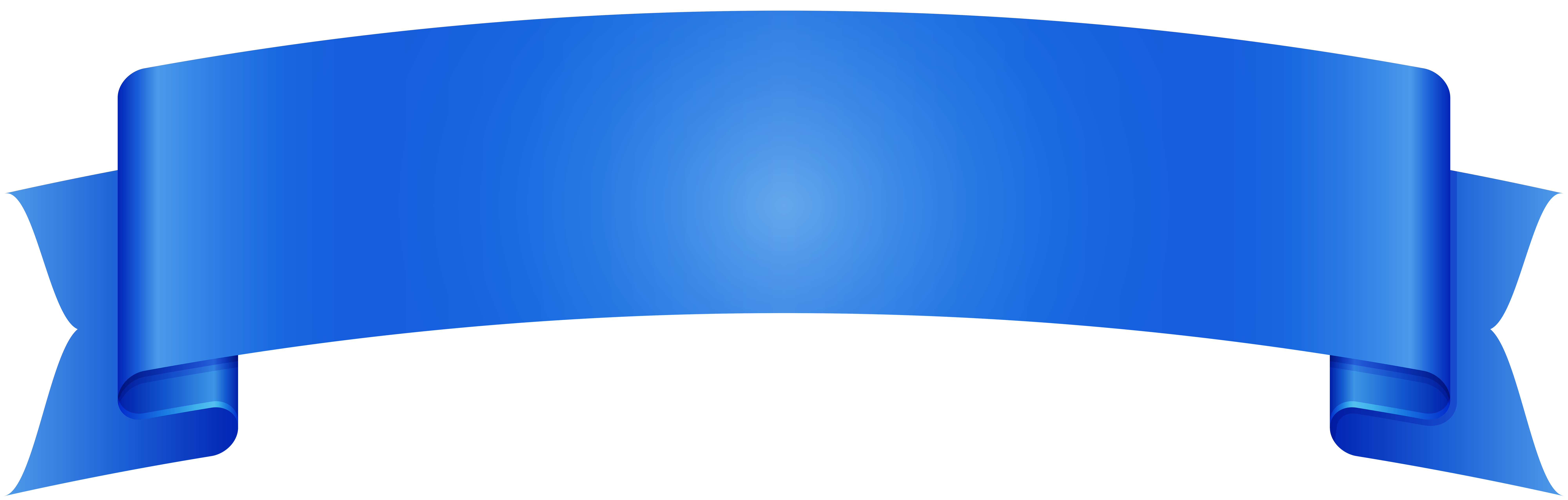Blauw lint PNG-Afbeelding