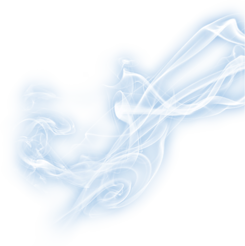 Blaues rauchfreies PNG-Bild