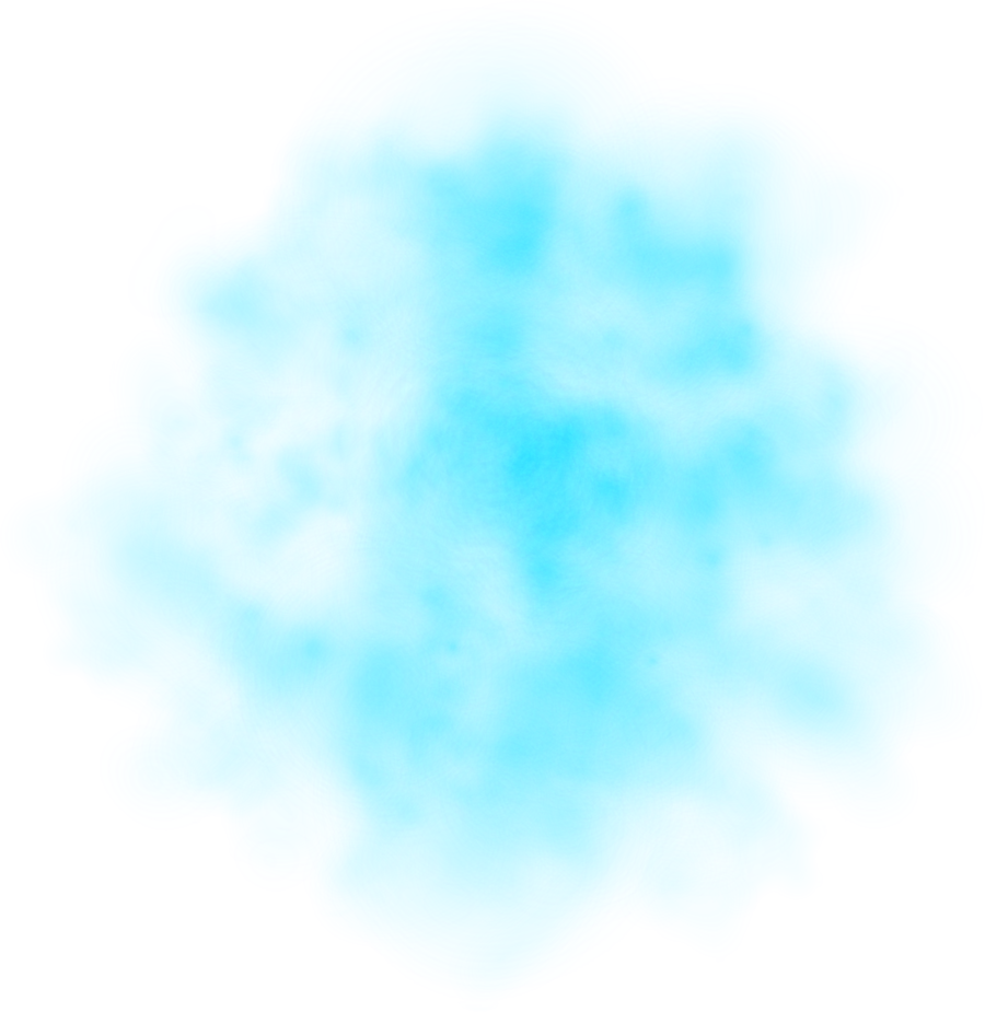 Gambar PNG asap biru