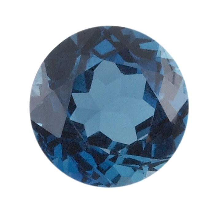 Blaues topaz PNG Transparentes Bild