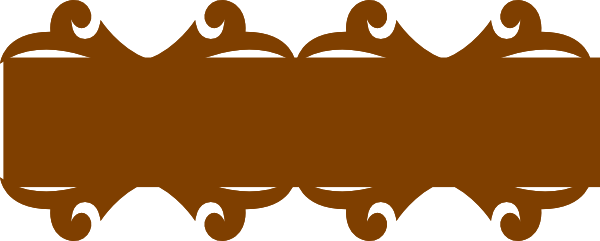 Banner Brown PNG Pic